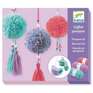 djaco coffret pompons pour les filles vendu par reves de fil