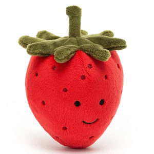 jellycat peluche fraise toute douce vendu par rêves de fil