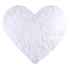 Coussin en forme de coeur pour la décoration de la chambre, vendu par rêves de fil.