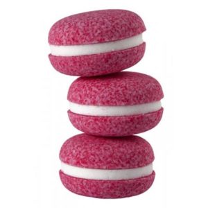 Macaron de bain effervescent parfum vendu par rêves de fil