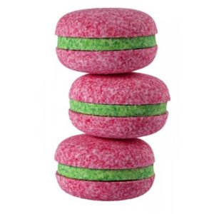 Macaron de bain effervescent parfum vendu par rêves de fil