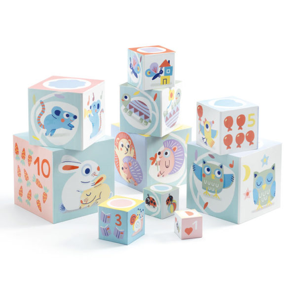 Baby Bloki, cubes DJECO par rêves de fil