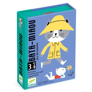 Jeu de cartes Bata Miaou Djeco vendu par rêves de fil