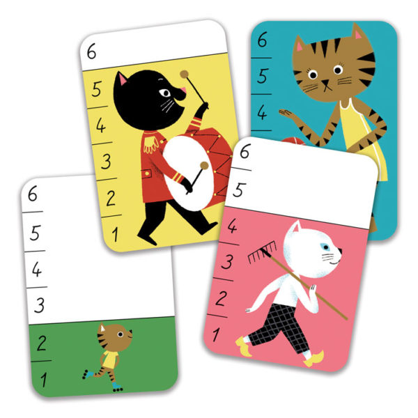 Jeu de cartes Bata Miaou Djeco vendu par rêves de fil