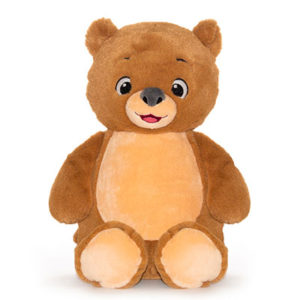 Peluche Cubbies ourson à personnaliser, vendu par rêves de fil.