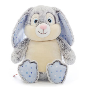 Peluche Cubbies lapin à personnaliser, vendu par rêves de fil.