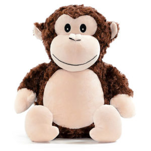 Peluche Cubbies singe à personnaliser, vendu par rêves de fil.