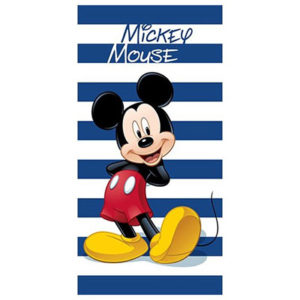 Serviette de bain ou de plage Mickey personnalisable vendu par rêves de fil.