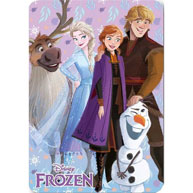 Plaid, couverture Reine des neiges personnalisable vendu par rêves de fil.