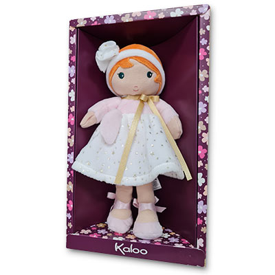 Ma première poupée en tissu Valentine personnalisable vendu par rêves de fil.