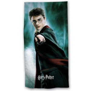 Serviette de bain ou de plage Harry Potter personnalisable vendu par rêves de fil.