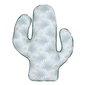 Coussin déco forme cactus pour la chambre de bébé collection Palm Springs, vendu par Rêves de fil.