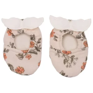 Chaussons avec ailes d’ange fleurs de BBandco vendu par reves de fil