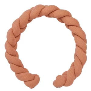 Tresse décorative en coton gaufré cassonade de Bb&Co par rêves de fil