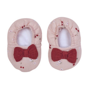 Chaussons bébé Cerises, vendu par Rêves de fil.