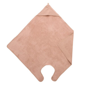 Cape de bain tablier en bambou et gaze Mocha BB&Co vendu par rêves de fil