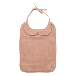 Grand bavoir bambou et gaze de coton, couleur Mocha de BB & Co. Vendu par Rêves de Fil.
