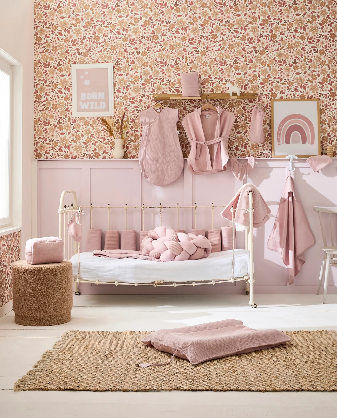 collection mix and match bébé and co couleur petale par reves de fil