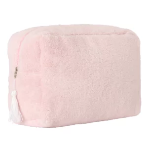 Trousse de toilette en bambou (doublure imperméable) pétale