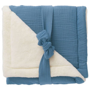 Couverture peluche - Pierre Bleue