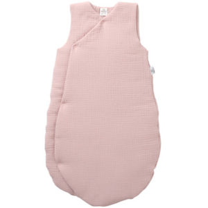 Gigoteuse forme kimono, collection Mix & Match, couleur rose pétale. Vendu par Rêves de fil.