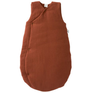 Gigoteuse forme kimono, collection Mix & Match, couleur TOFFEE. Vendu par Rêves de fil.