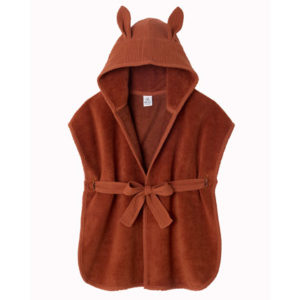 Peignoir bambou et gaze de coton café BB and Co par rêves de fil