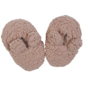 Chaussons ours en sherpa ourson BB&Co vendu par rêves de fil