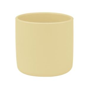 Gobelet en silicone, couleur miel. Vendu par Rêves de Fil.