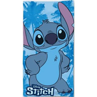 Serviette de bain ou de plage Stitch personnalisable vendu par rêves de fil.