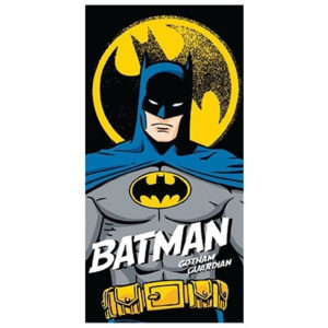 Serviette de bain ou de plage batman personnalisable, vendu par rêves de fil.