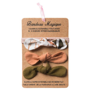 bandeau magique bébé and co par rêves de fil pour les cheveux de la naissance à l'âge adulte