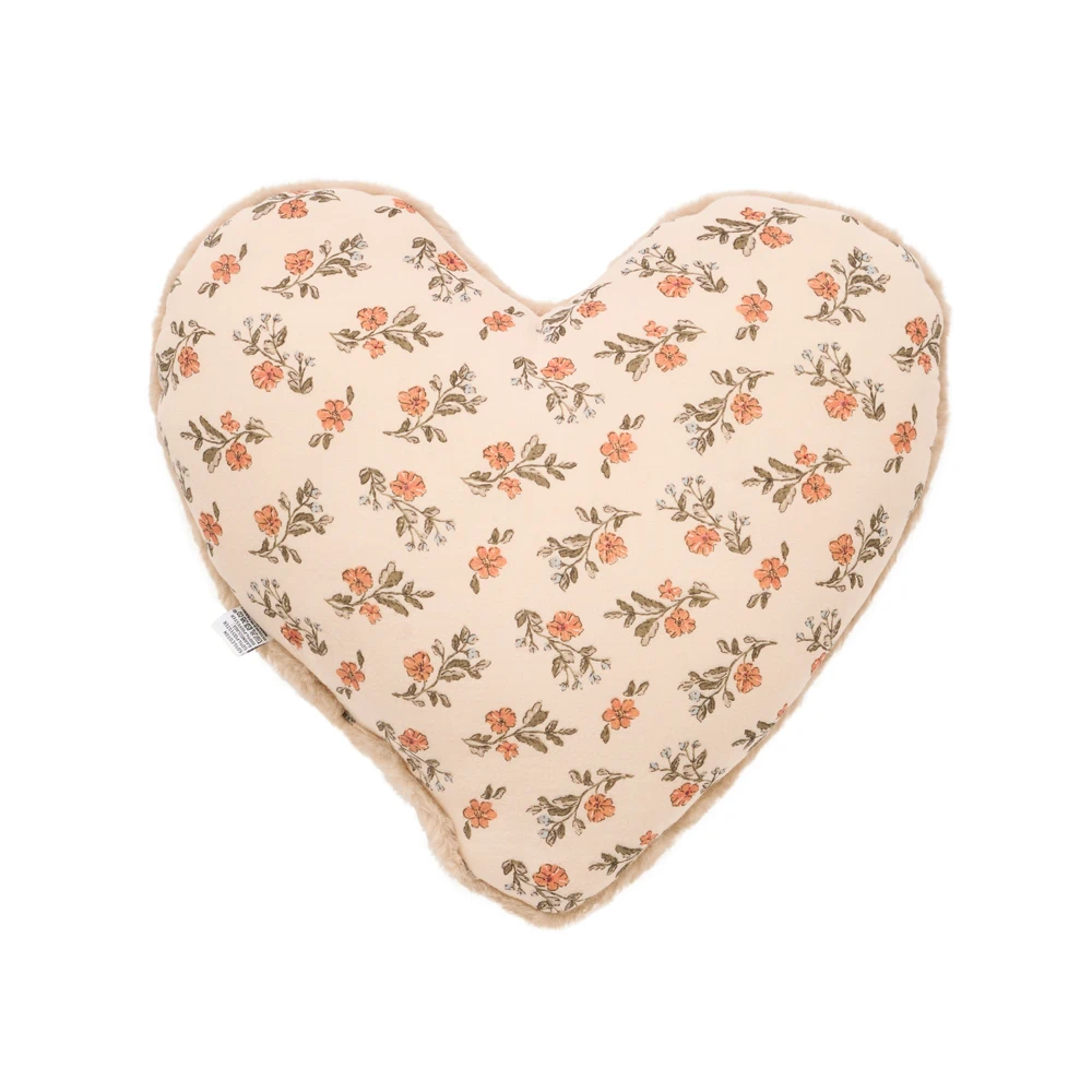 Coussin déco forme coeur – Secret Cottage