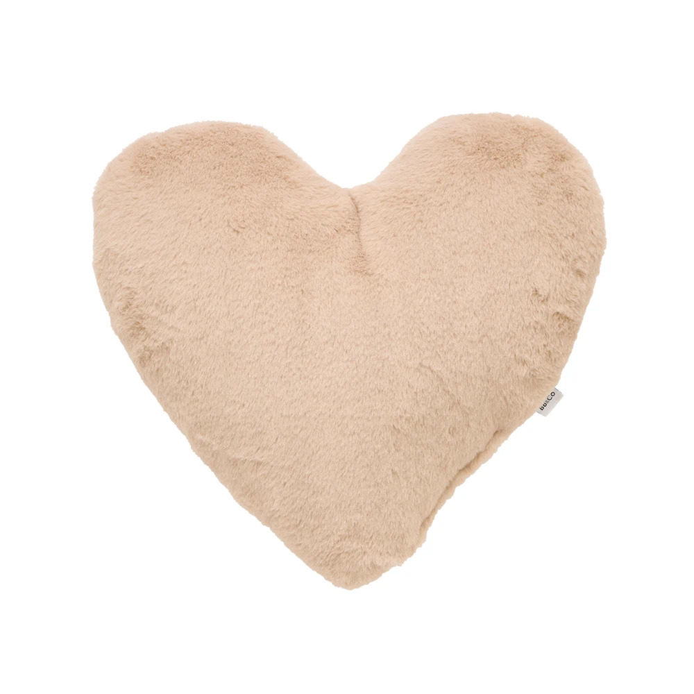Coussin déco forme coeur – Secret Cottage