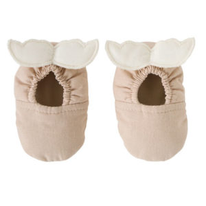 Chaussons avec ailes d’ange – biscuit BB&co par rêves de fil