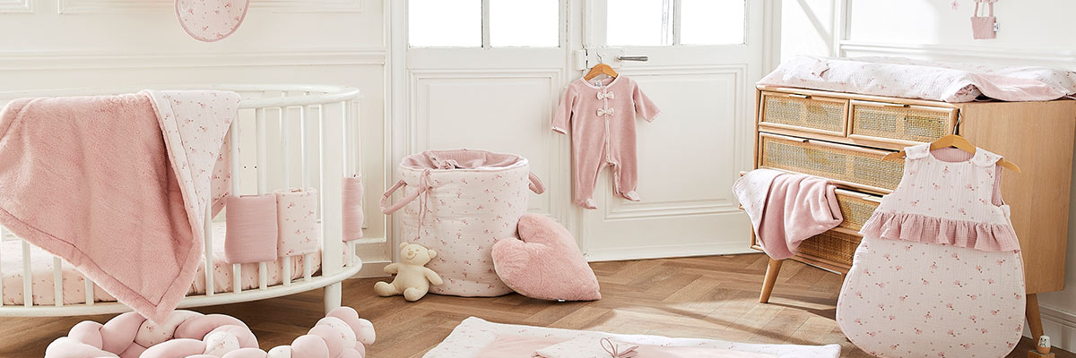 collection lovely blossom par BB and co pour la chambre de bébé