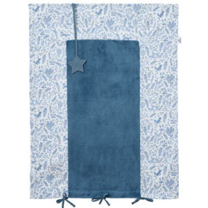 Housse de matelas à langer 60x80cm – fore enchantée BB and Co par rêves de fils
