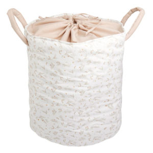 Maxi panier de rangement à anses collection BB and Co vendu par Rêves de fil.