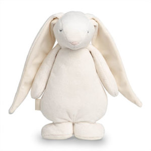MOONIE peluche lapin, Peluche Apaisante Bruits Blancs & Veilleuse Bio par reves de fil