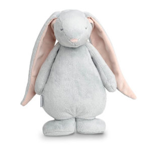 MOONIE peluche lapin, Peluche Apaisante Bruits Blancs & Veilleuse Bio par reves de fil