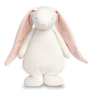 MOONIE peluche lapin, Peluche Apaisante Bruits Blancs & Veilleuse Bio par reves de fil