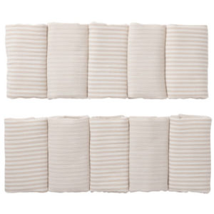 Tour de lit modulable & respirant rayé – Soft Stripes BB and co par reves de fil