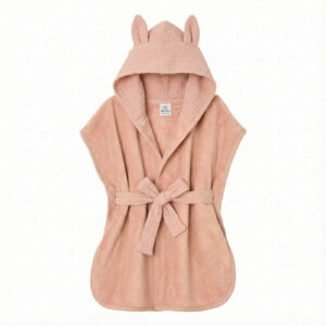 Peignoir bambou et gaze de coton mocha BB and Co par rêves de fil