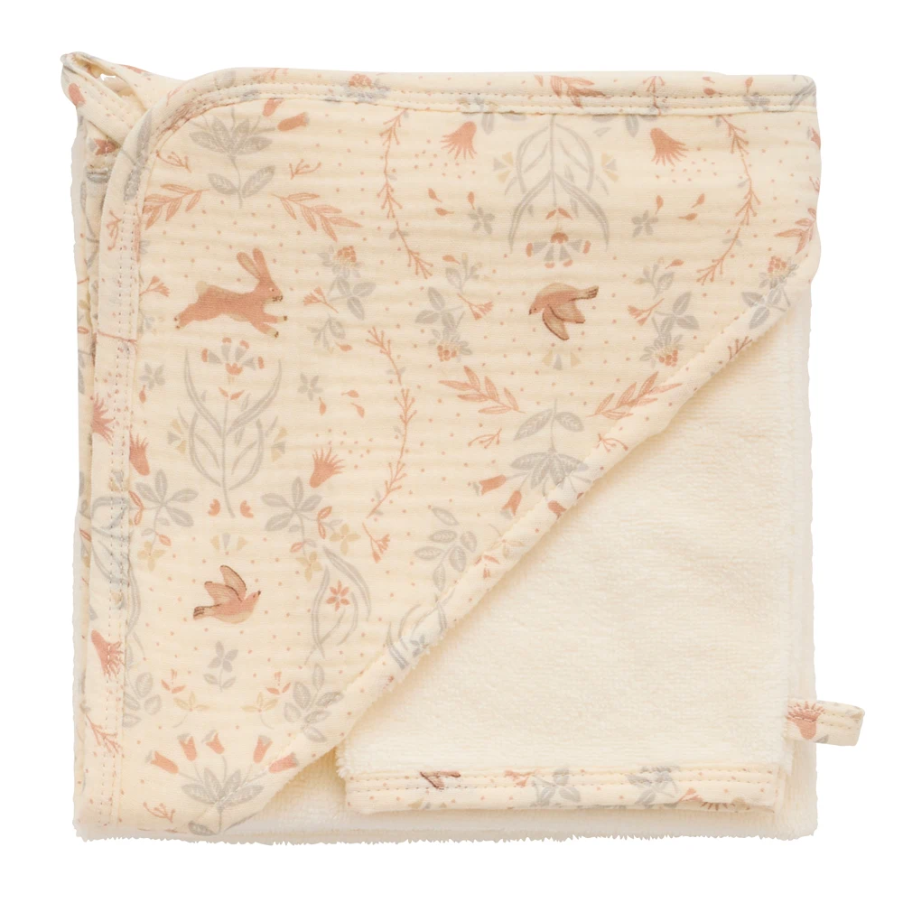 Cape de bain bambou + gant – Enchanted Garden