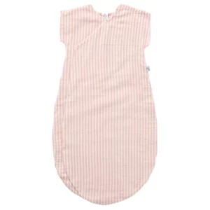 Gigoteuse d’été rayé vieux rose – Soft Stripes de BBandCo vendu par rêves de fil