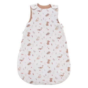 Gigoteuse gaze de coton clairière / Mocha – Cosy Forest