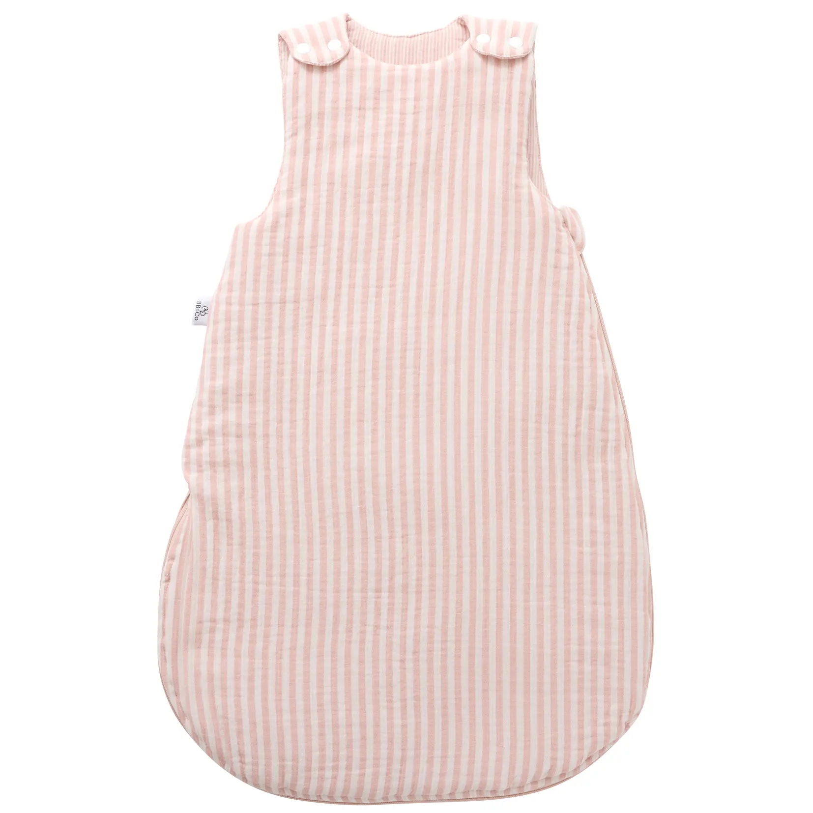 Gigoteuse - rayé vieux rose – Soft Stripes