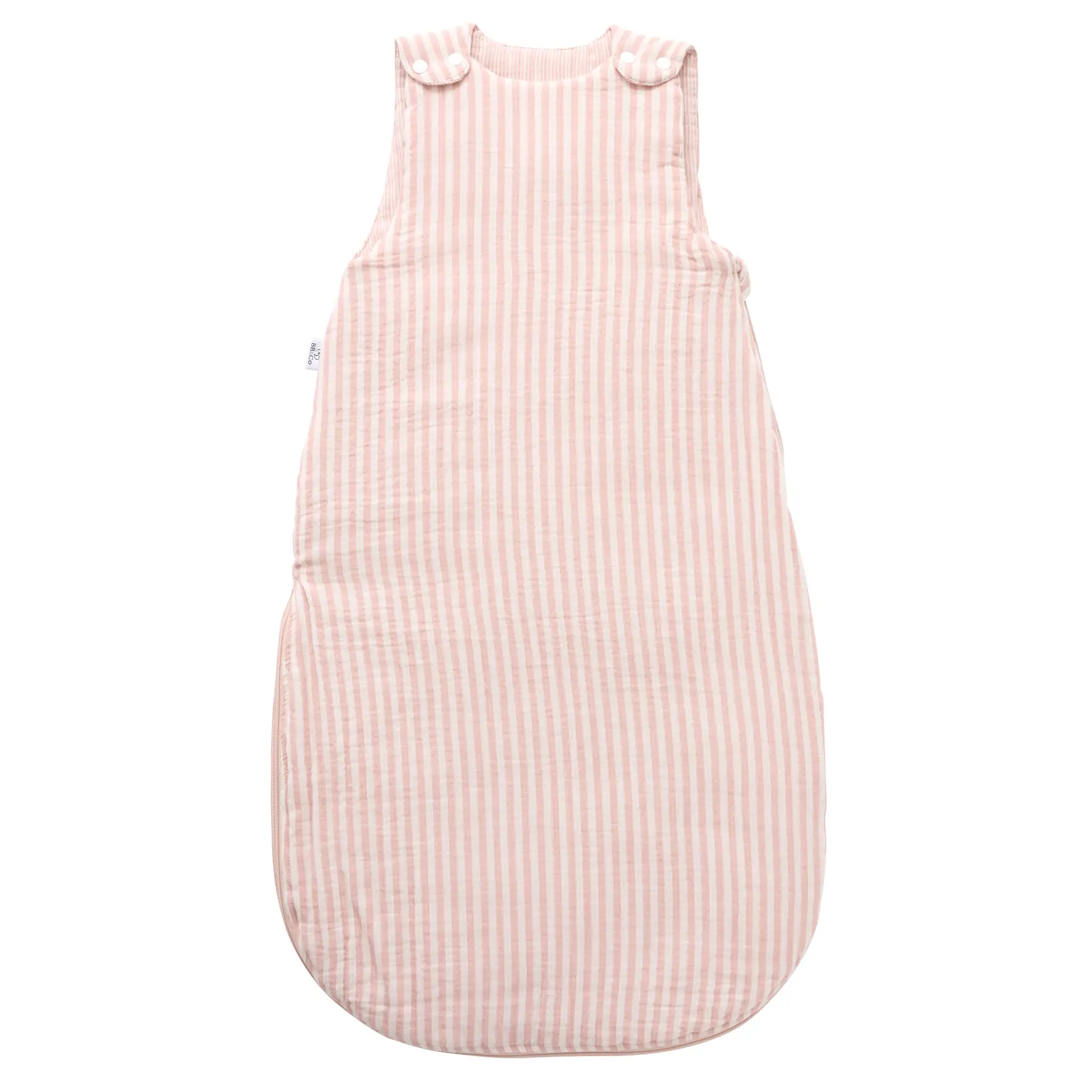 Gigoteuse - rayé vieux rose – Soft Stripes