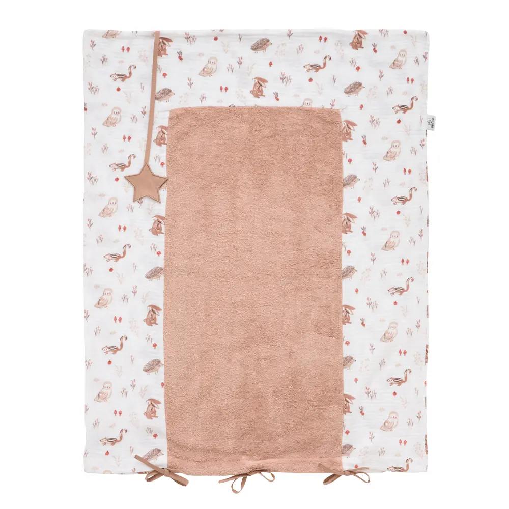 Housse de matelas à langer 60x80cm – Cosy Forest