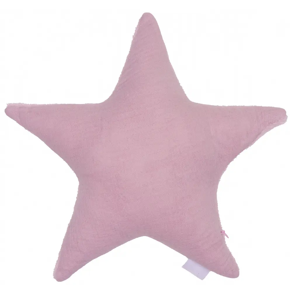 Bouillotte étoile bambou/ gaze de coton pétale